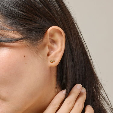 ENAMEL Copenhagen Studs, Nara Earrings 925S/GP