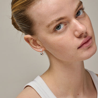 ENAMEL Copenhagen Studs, Poe Earrings 925S/M