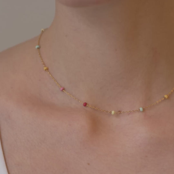 ENAMEL Copenhagen Halskæde, Lola Bold Necklaces Rainbow