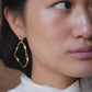 ENAMEL Copenhagen  Øreringe, Aloma Large Earrings 925S/GP/M