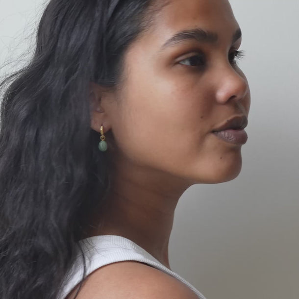 ENAMEL Copenhagen Øreringe, Significant Enamel Earrings Sage