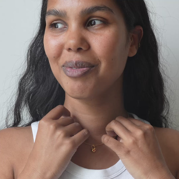 ENAMEL Copenhagen Halskæde, Heart Keeper Necklaces Red