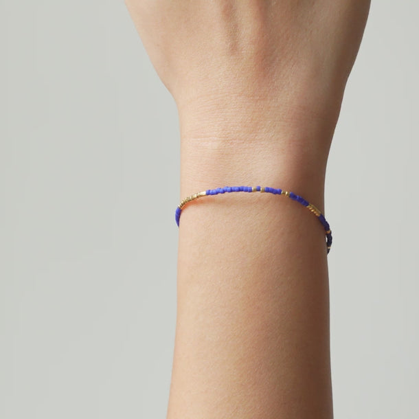 ENAMEL Copenhagen Armbånd, Petra Bracelets Navy Blue