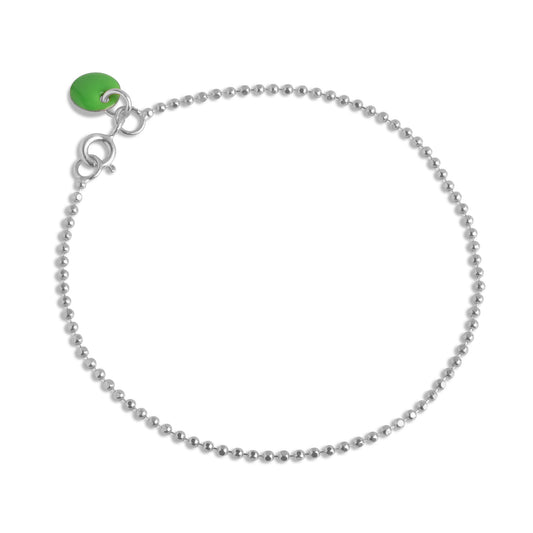 ENAMEL Copenhagen Armbånd, Ball Chain Bracelets Green
