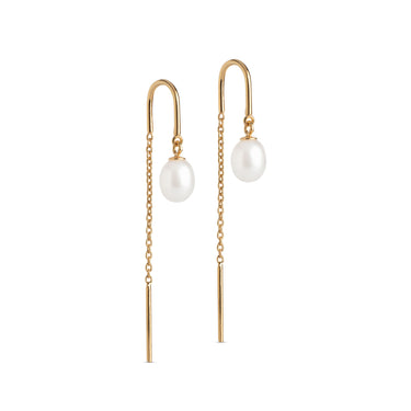 ENAMEL Copenhagen Øreringe, Eleanor Pearl Earrings Pearl