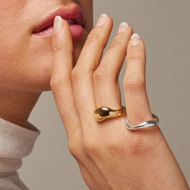 ENAMEL Copenhagen Ring, Agnete Small Rings 925S