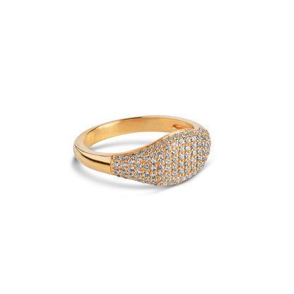 ENAMEL Copenhagen Ring, Sparkling Mary Rings Clear CZ
